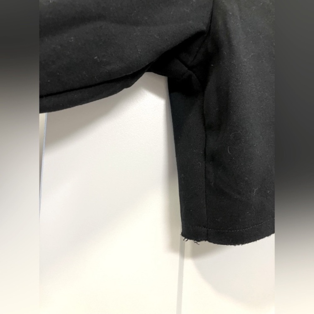 Von Dutch Rhinestone Cropped Hoodie | Black | NWT | Oversized | Y2K | Medium - Picture 8 of 9